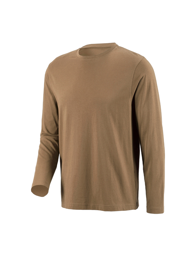 Koszulki | Pulower | Koszule: e.s. Bluzka długi rękaw cotton + khaki
