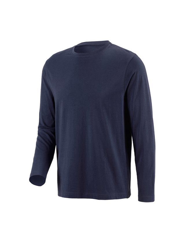 Koszulki | Pulower | Koszule: e.s. Bluzka długi rękaw cotton + granatowy 2