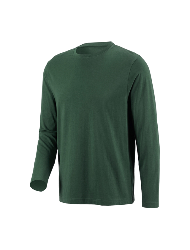 Koszulki | Pulower | Koszule: e.s. Bluzka długi rękaw cotton + zielony