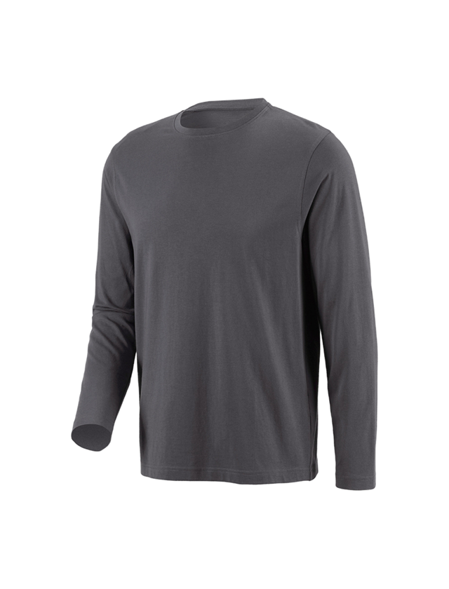 Koszulki | Pulower | Koszule: e.s. Bluzka długi rękaw cotton + antracytowy 2