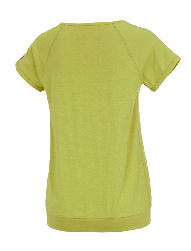 Koszulki | Pulower | Bluzki: e.s. Koszulka cotton slub, damska + majowa zieleń 1