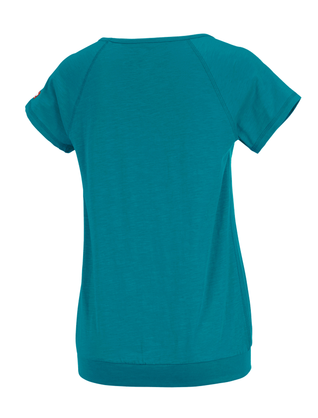 Koszulki | Pulower | Bluzki: e.s. Koszulka cotton slub, damska + oceaniczny 1
