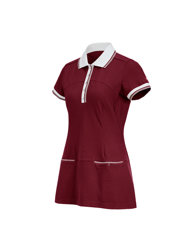 Koszulki | Pulower | Bluzki: Sukienka z piki e.s.avida + rubinowy