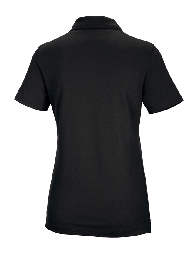 Koszulki | Pulower | Bluzki: e.s. Koszulka polo funkcyjna poly cotton, damska + czarny 1
