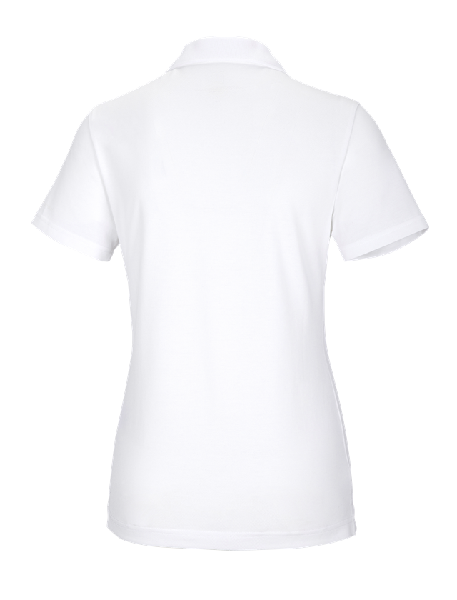 Koszulki | Pulower | Bluzki: e.s. Koszulka polo funkcyjna poly cotton, damska + biały 1