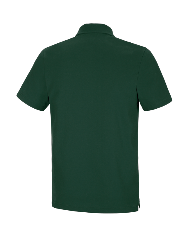 Koszulki | Pulower | Koszule: e.s. Koszulka polo funkcyjna poly cotton + zielony 1