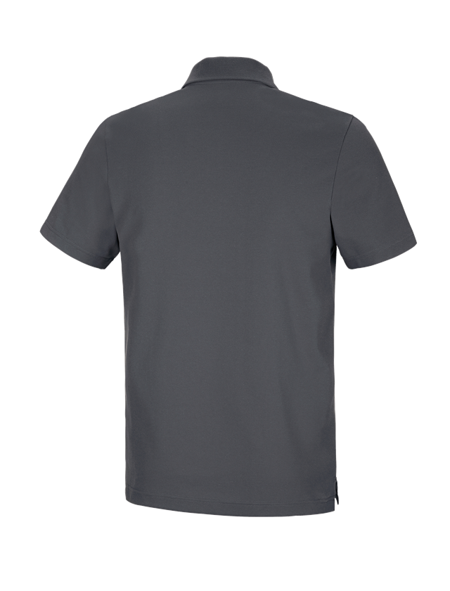 Koszulki | Pulower | Koszule: e.s. Koszulka polo funkcyjna poly cotton + antracytowy 1