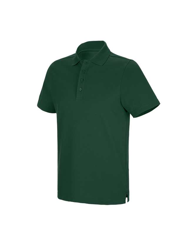Koszulki | Pulower | Koszule: e.s. Koszulka polo funkcyjna poly cotton + zielony