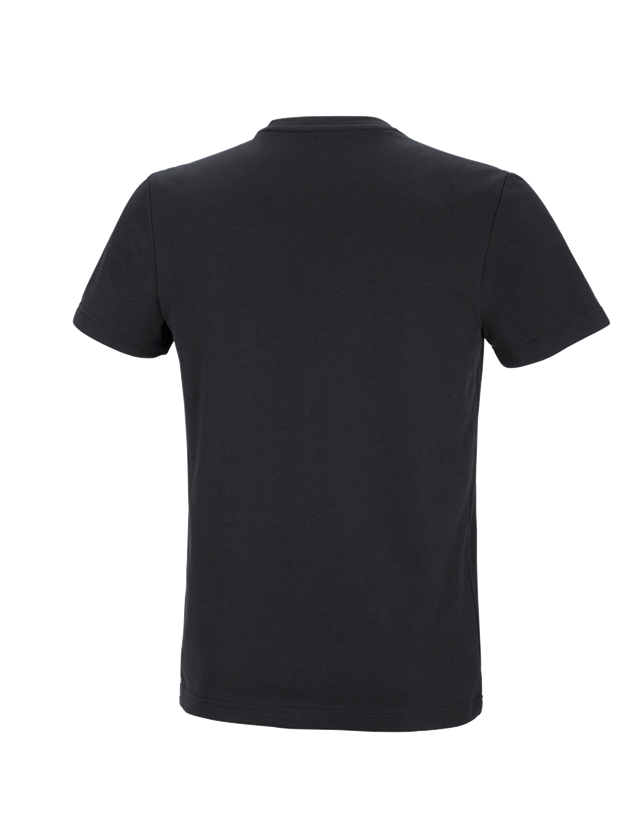 Tematy: e.s. Koszulka funkcyjna poly cotton + czarny 3