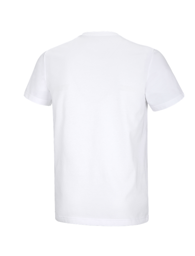 Tematy: e.s. Koszulka funkcyjna poly cotton + biały 3