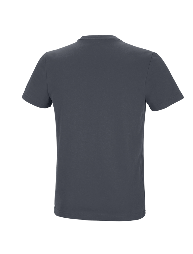 Koszulki | Pulower | Koszule: e.s. Koszulka funkcyjna poly cotton + antracytowy 1