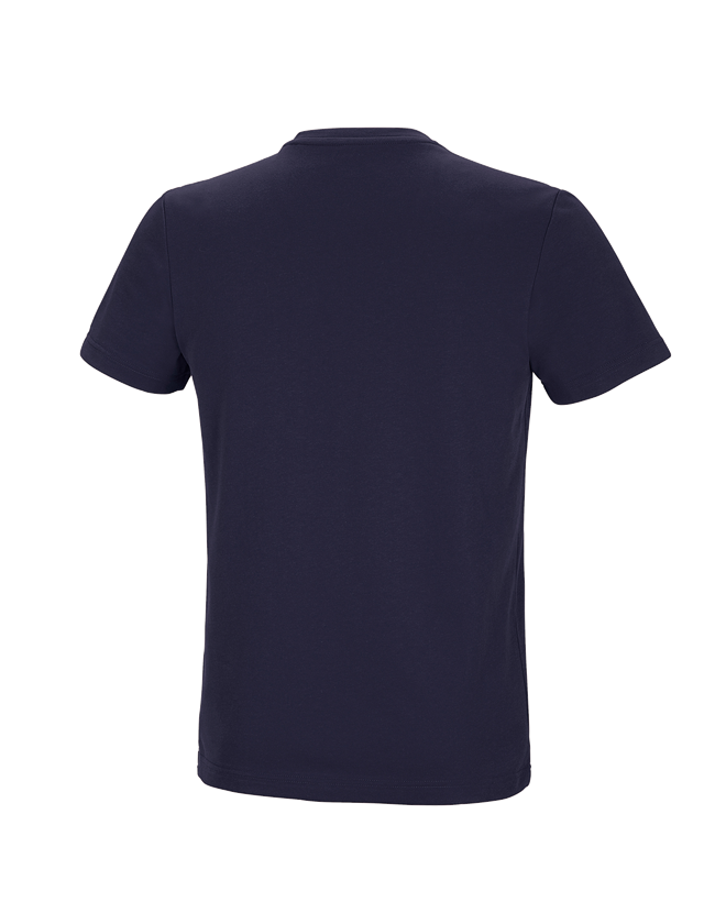 Koszulki | Pulower | Koszule: e.s. Koszulka funkcyjna poly cotton + granatowy 3