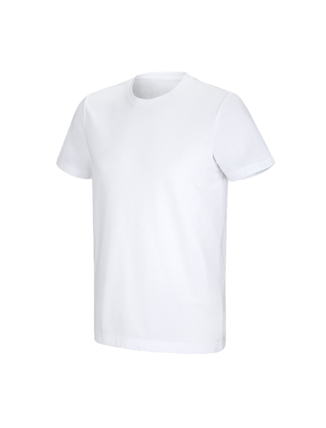 Tematy: e.s. Koszulka funkcyjna poly cotton + biały 2
