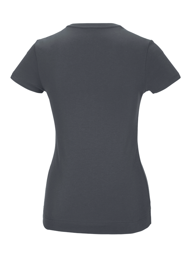 Koszulki | Pulower | Bluzki: e.s. Koszulka funkcyjna poly cotton, damska + antracytowy 1