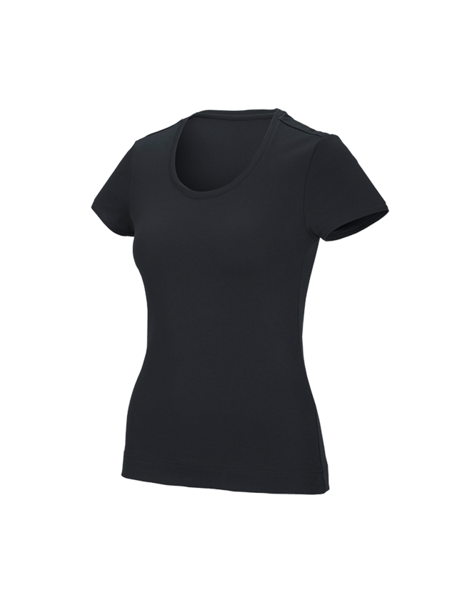 Tematy: e.s. Koszulka funkcyjna poly cotton, damska + czarny