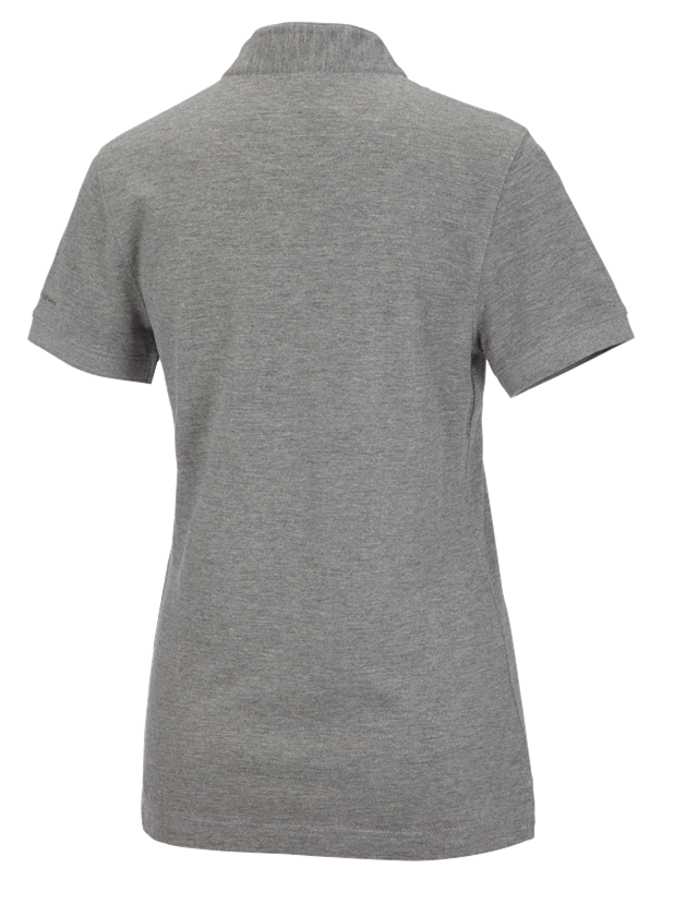 Koszulki | Pulower | Bluzki: e.s. Koszulka polo cotton Mandarin, damska + szary melanżowy 1