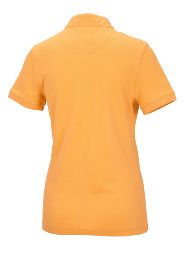 Koszulki | Pulower | Bluzki: e.s. Koszulka polo cotton Mandarin, damska + jasnopomarańczowy 1