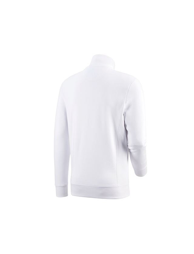 Tematy: e.s. Bluza rozpinana poly cotton + biały 3