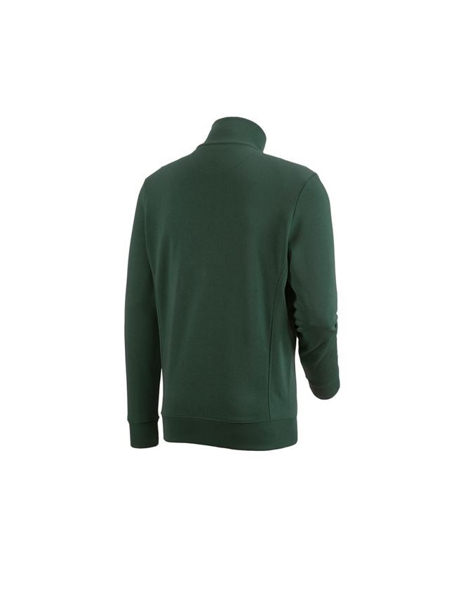 Koszulki | Pulower | Koszule: e.s. Bluza rozpinana poly cotton + zielony 1