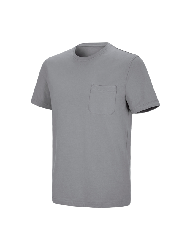 Koszulki | Pulower | Koszule: e.s. Koszulka cotton stretch Pocket + platynowy 2