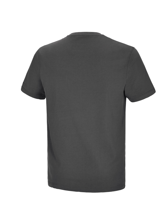 Koszulki | Pulower | Koszule: e.s. Koszulka cotton stretch Pocket + antracytowy 1