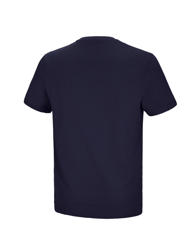 Koszulki | Pulower | Koszule: e.s. Koszulka cotton stretch Pocket + granatowy 3