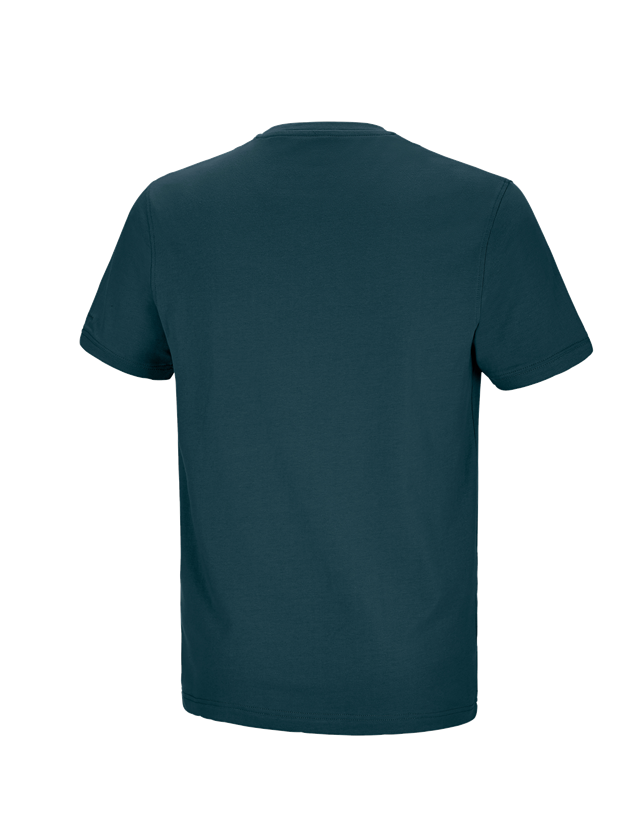 Koszulki | Pulower | Koszule: e.s. Koszulka cotton stretch Pocket + niebieski morski 1
