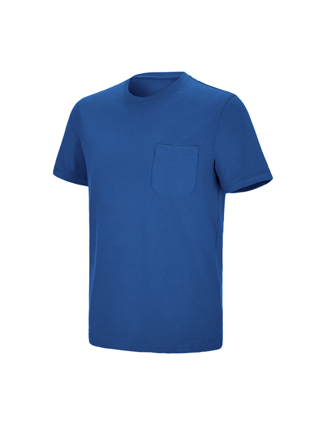 Koszulki | Pulower | Koszule: e.s. Koszulka cotton stretch Pocket + niebieski chagall 2