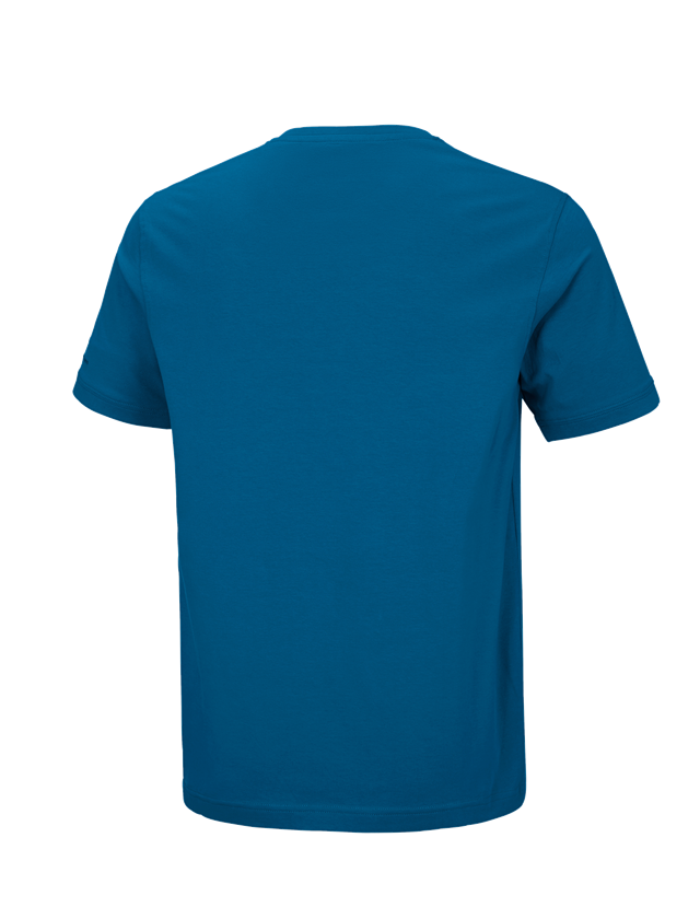 Koszulki | Pulower | Koszule: e.s. Koszulka cotton stretch dekolt w serek + atol 1