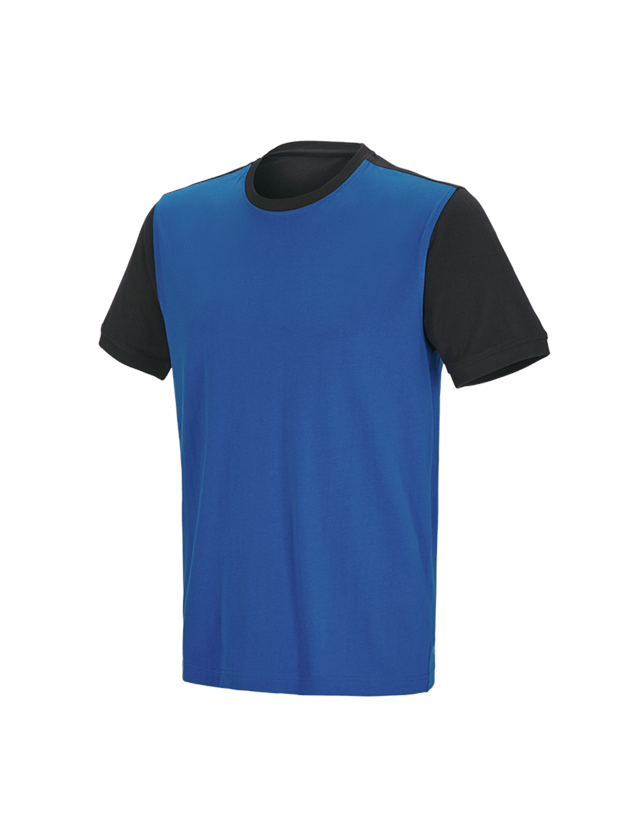 Tematy: e.s. Koszulka cotton stretch bicolor + niebieski chagall/grafitowy 1