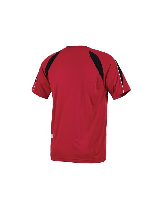 Tematy: e.s. Koszulka funkcyjna poly Silverfresh + czerwony/czarny 2