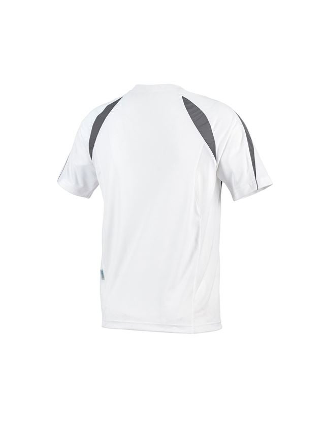 Koszulki | Pulower | Koszule: e.s. Koszulka funkcyjna poly Silverfresh + biały/cementowy 3