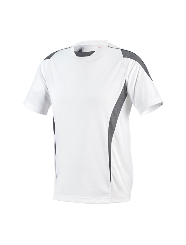 Koszulki | Pulower | Koszule: e.s. Koszulka funkcyjna poly Silverfresh + biały/cementowy 2