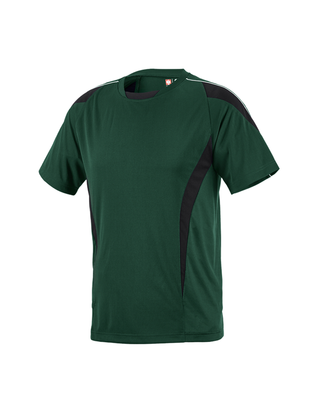 Tematy: e.s. Koszulka funkcyjna poly Silverfresh + zielony/czarny 2