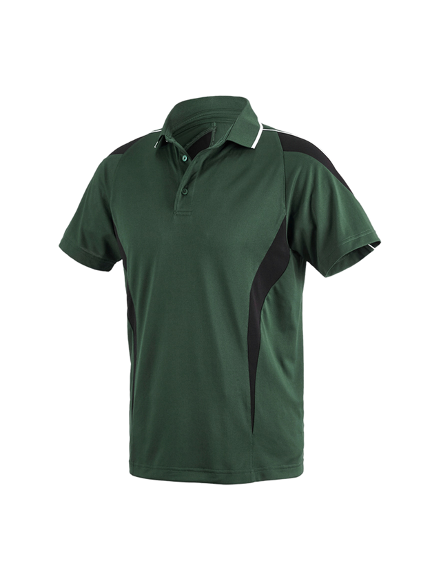 Koszulki | Pulower | Koszule: e.s. Koszulka funkcyjna polo poly Silverfresh + zielony/czarny 2