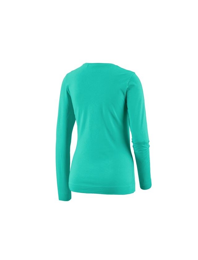 Koszulki | Pulower | Bluzki: e.s. Bluzka długi rękaw cotton stretch, damska + laguna 1