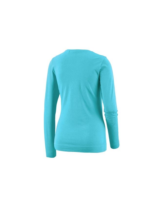 Koszulki | Pulower | Bluzki: e.s. Bluzka długi rękaw cotton stretch, damska + capri 1
