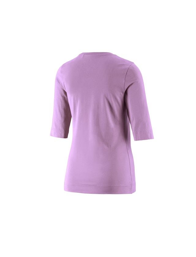Koszulki | Pulower | Bluzki: e.s. Koszulka rękaw 3/4 cotton stretch, damska + lawendowy 1