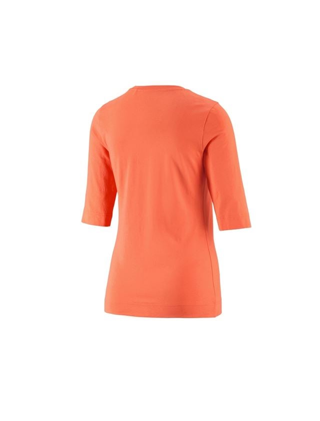 Koszulki | Pulower | Bluzki: e.s. Koszulka rękaw 3/4 cotton stretch, damska + nektarynkowy 1