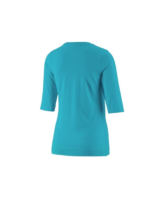 Koszulki | Pulower | Bluzki: e.s. Koszulka rękaw 3/4 cotton stretch, damska + oceaniczny 1