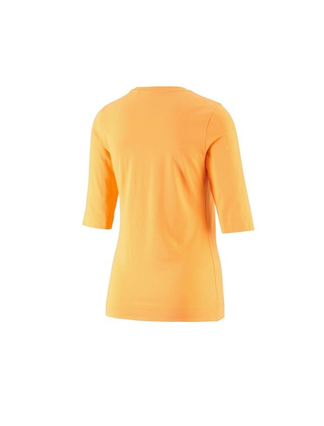 Tematy: e.s. Koszulka rękaw 3/4 cotton stretch, damska + jasnopomarańczowy 1
