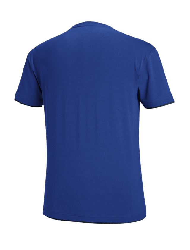 Koszulki | Pulower | Koszule: e.s. Koszulka cotton stretch Layer + chabrowy/czarny 3