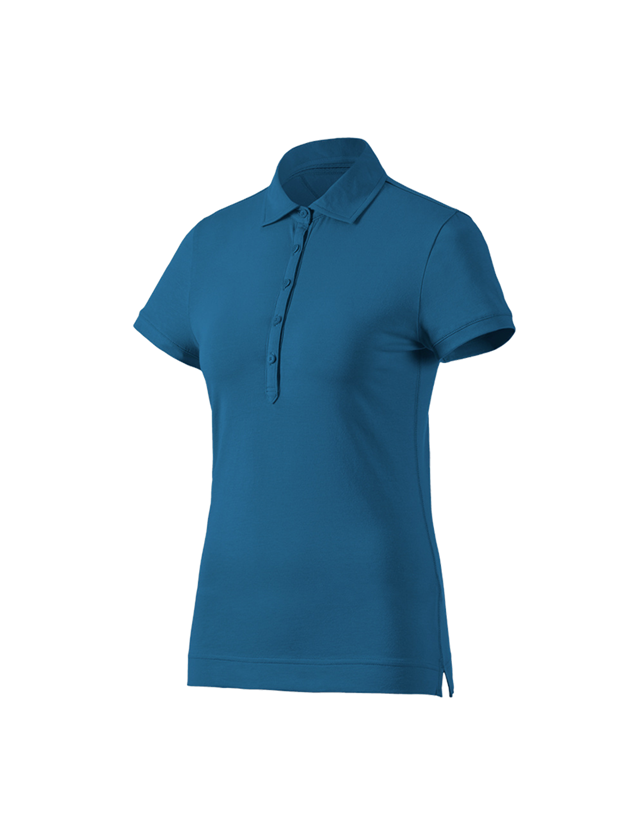 Koszulki | Pulower | Bluzki: e.s. Koszulka polo cotton stretch, damska + atol
