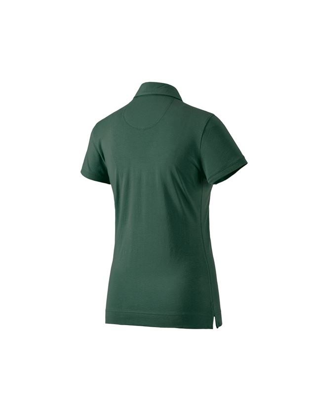 Koszulki | Pulower | Bluzki: e.s. Koszulka polo cotton stretch, damska + zielony 1