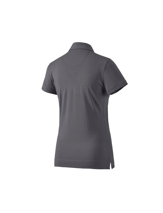 Koszulki | Pulower | Bluzki: e.s. Koszulka polo cotton stretch, damska + antracytowy 3