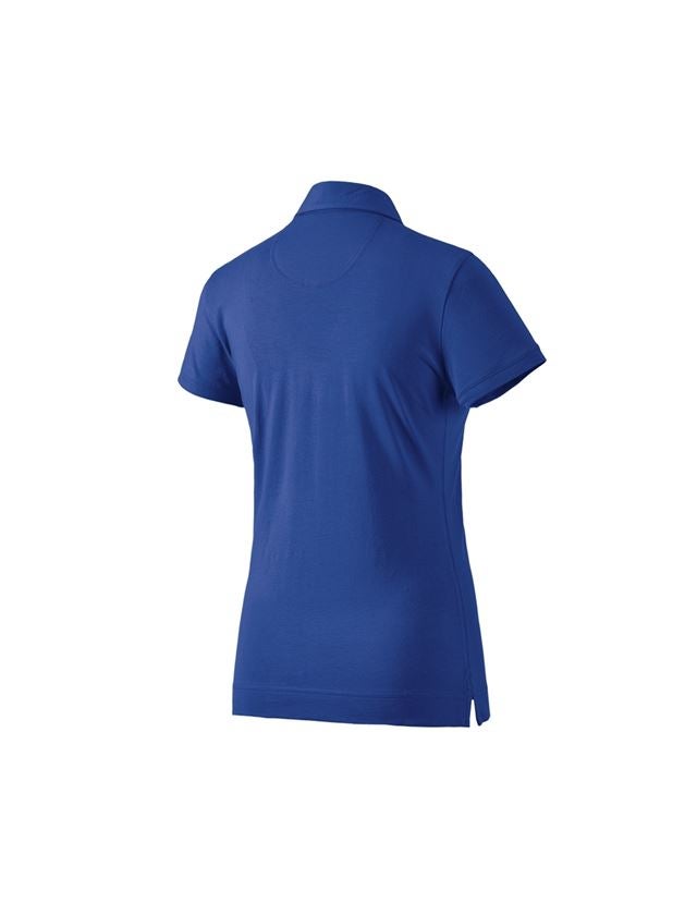 Koszulki | Pulower | Bluzki: e.s. Koszulka polo cotton stretch, damska + chabrowy 1