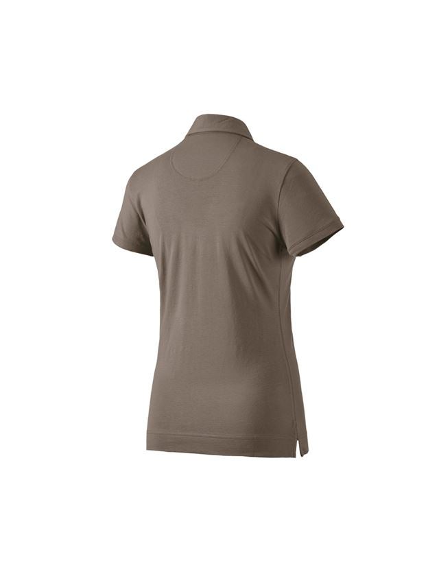 Koszulki | Pulower | Bluzki: e.s. Koszulka polo cotton stretch, damska + kamienny 1