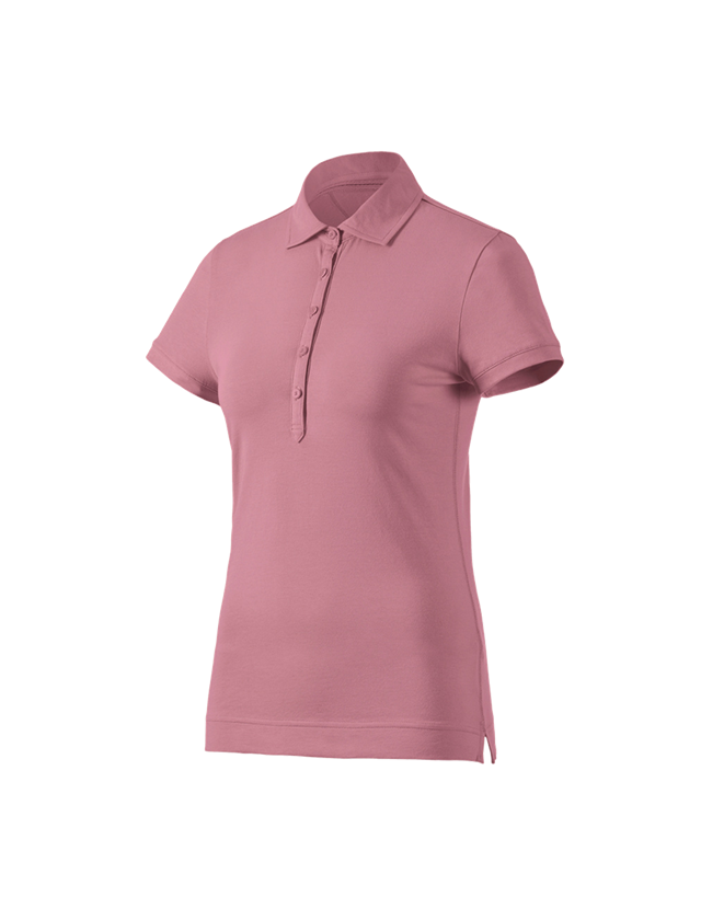 Tematy: e.s. Koszulka polo cotton stretch, damska + różowy antyczny