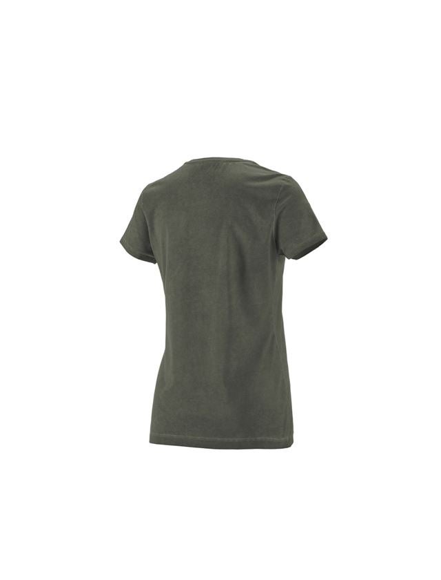 Tematy: e.s. Koszulka vintage cotton stretch, damska + zielony kamuflażowy vintage 4