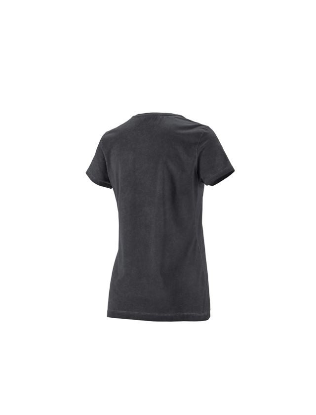 Koszulki | Pulower | Bluzki: e.s. Koszulka vintage cotton stretch, damska + czerń żelazowa vintage 3